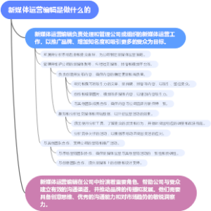 新媒体运营编辑是做什么的