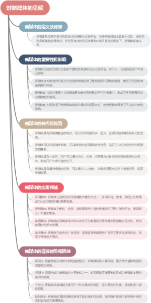 对新媒体的见解