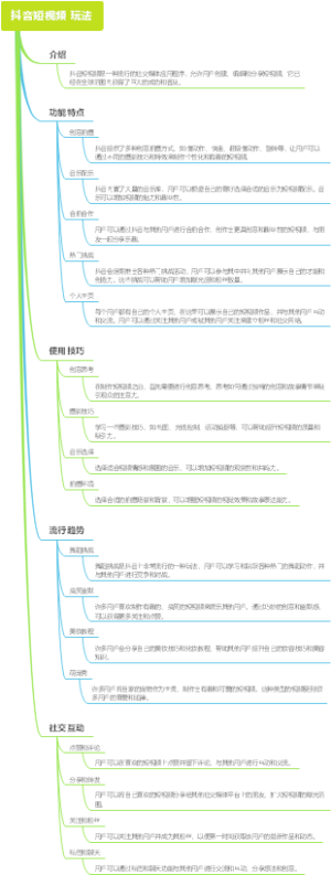 抖音短视频 玩法