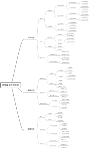 数字媒体内容形式