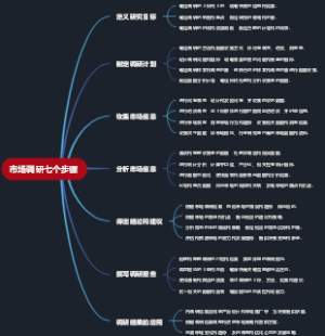 市场调研七个步骤
