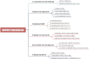 视频号创作者的直播功能