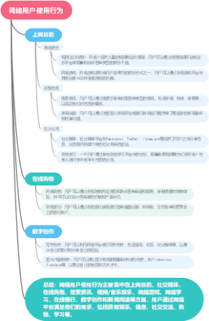 网络用户使用行为