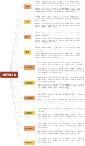 新媒体的内容