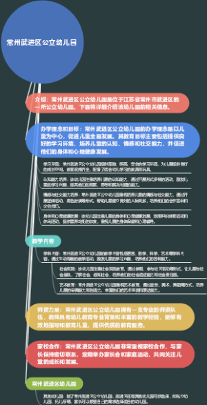 常州武进区公立幼儿园