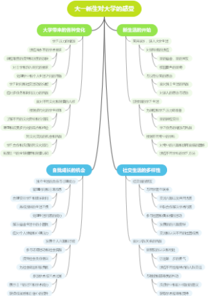大一新生对大学的感受