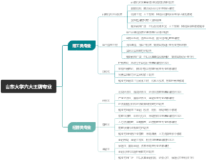 山东大学六大王牌专业