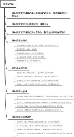 编制改革