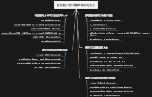 在电脑上打印图片如何调大小