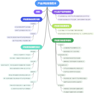 产品评估报告范本
