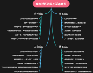 城市社区的四个基本类型