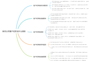 保险公司客户经理是什么级别