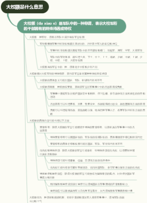 大校额是什么意思