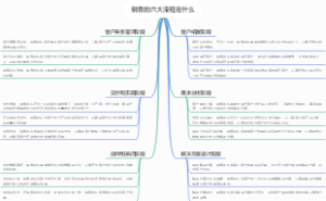 销售的六大流程是什么