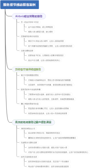服务细节感动顾客案例