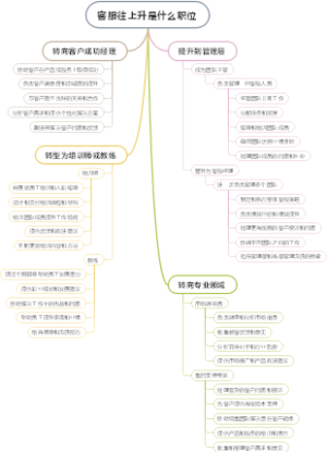 客服往上升是什么职位