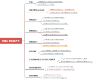多重分配方式并存
