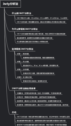 3w5y分析法