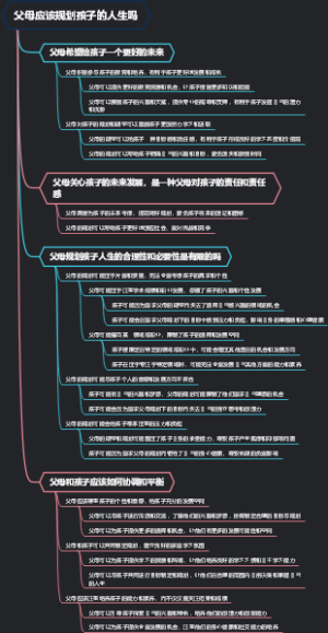父母应该规划孩子的人生吗