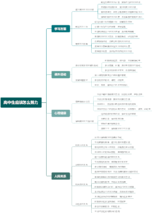 高中生应该怎么努力