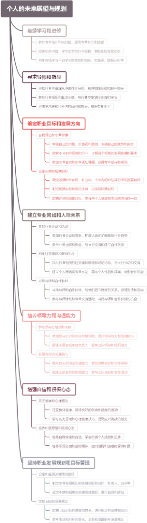 个人的未来展望与规划
