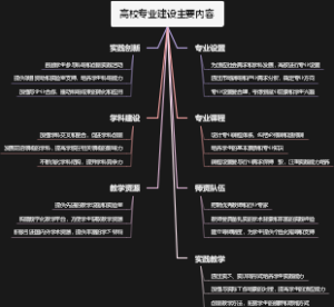 高校专业建设主要内容