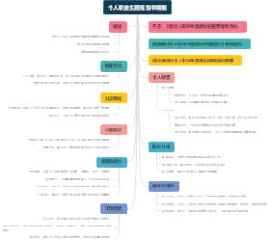 个人职业生涯规划书模板
