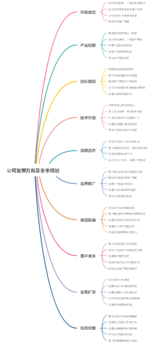 公司发展方向及未来规划