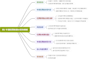关于申请经费的请示报告模板