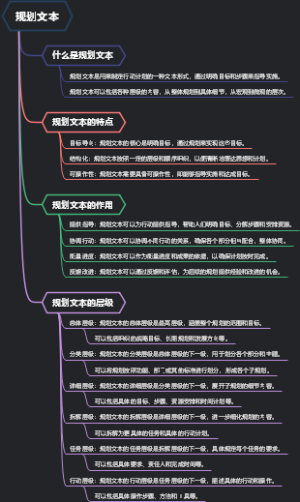 规划文本