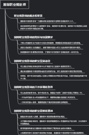 国际职业规划师