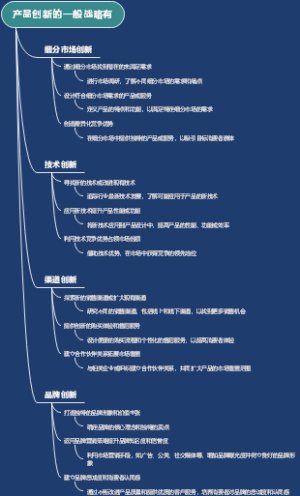 产品创新的一般战略有