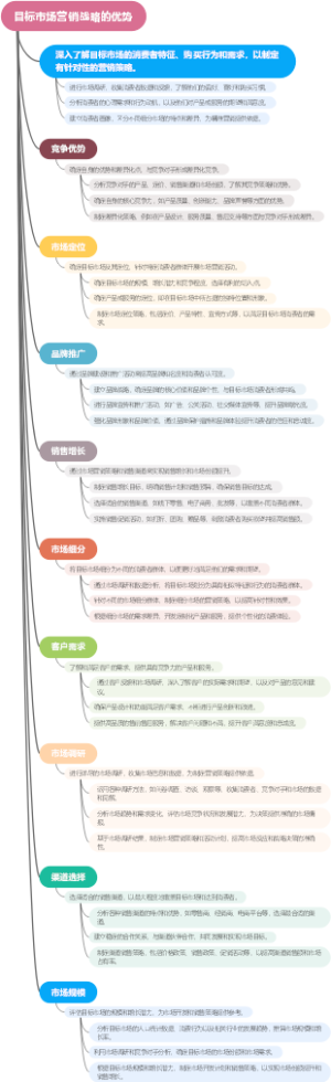 目标市场营销战略的优势