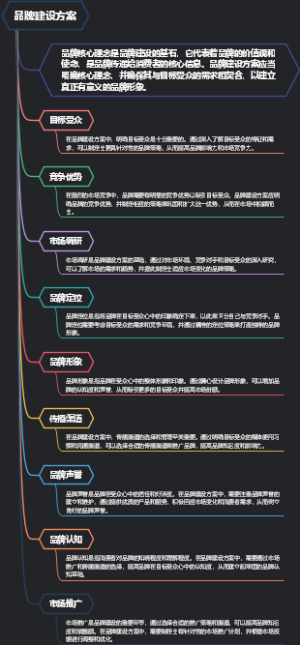 品牌建设方案