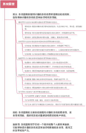 系统管理