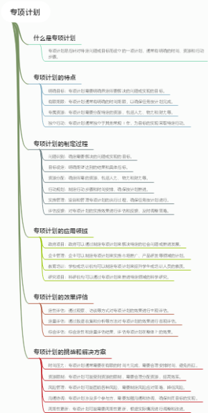 专项计划