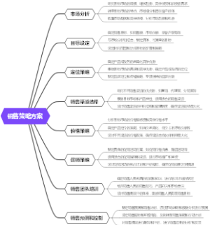 销售策略方案