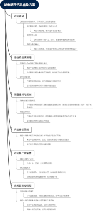 新市场开拓思路及方案