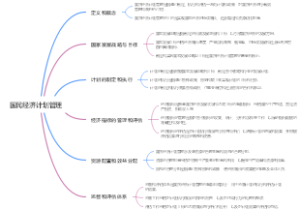 国民经济计划管理