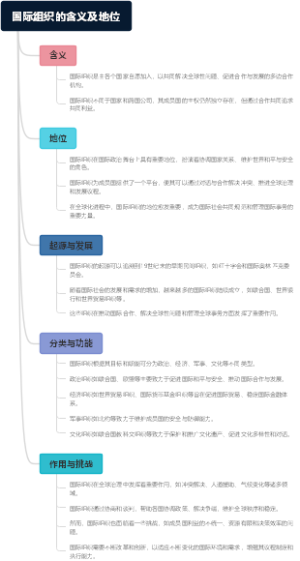 国际组织的含义及地位