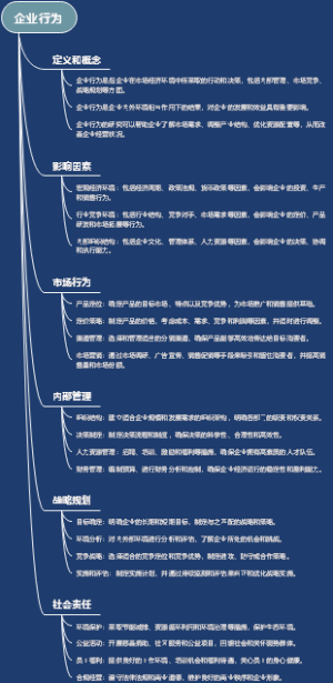 企业行为