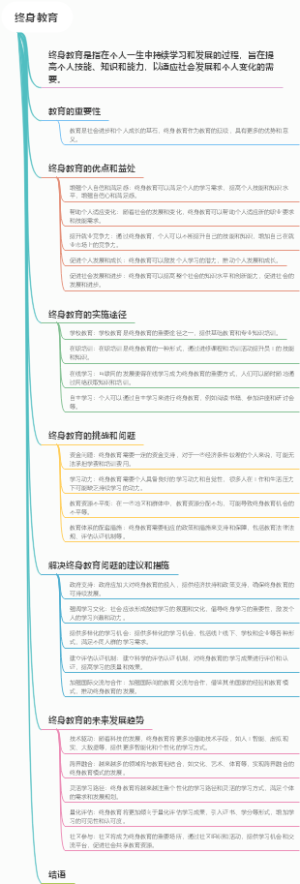 终身教育