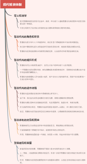 现代智囊体制