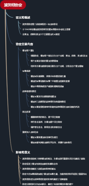 波茨坦协定