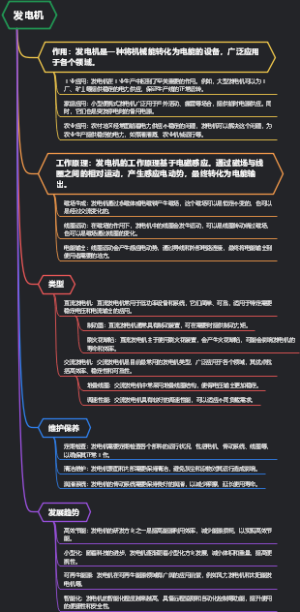 发电机
