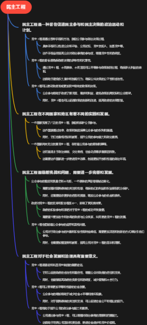 民主工程