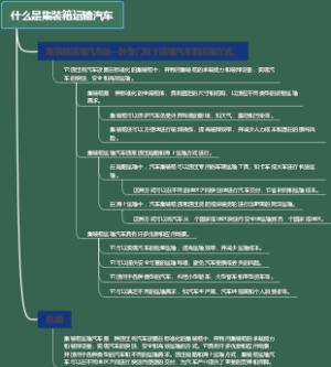 什么是集装箱运输汽车