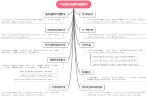 什么是小型客车的区分