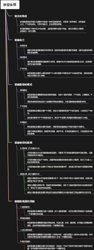 新型集镇
