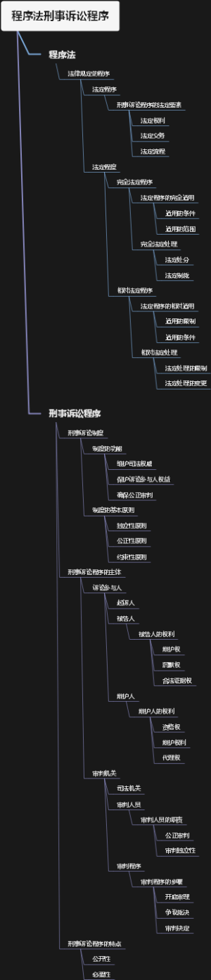 程序法刑事诉讼程序